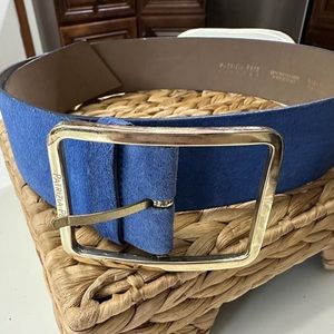 Vera Pelle Genuine Leather Made in Italy Size M Buckle Belt